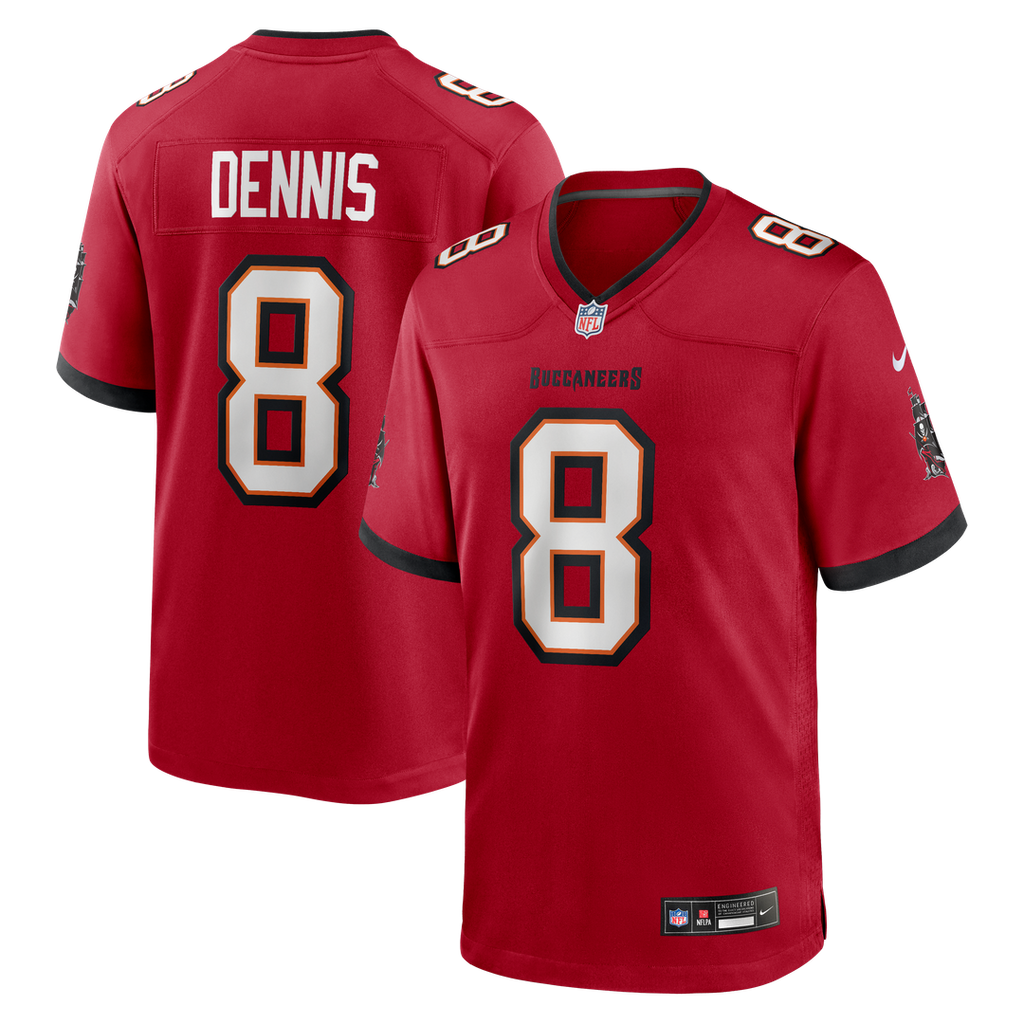 SirVocea Dennis Tampa Bay Buccaneers Game Jersey - Red