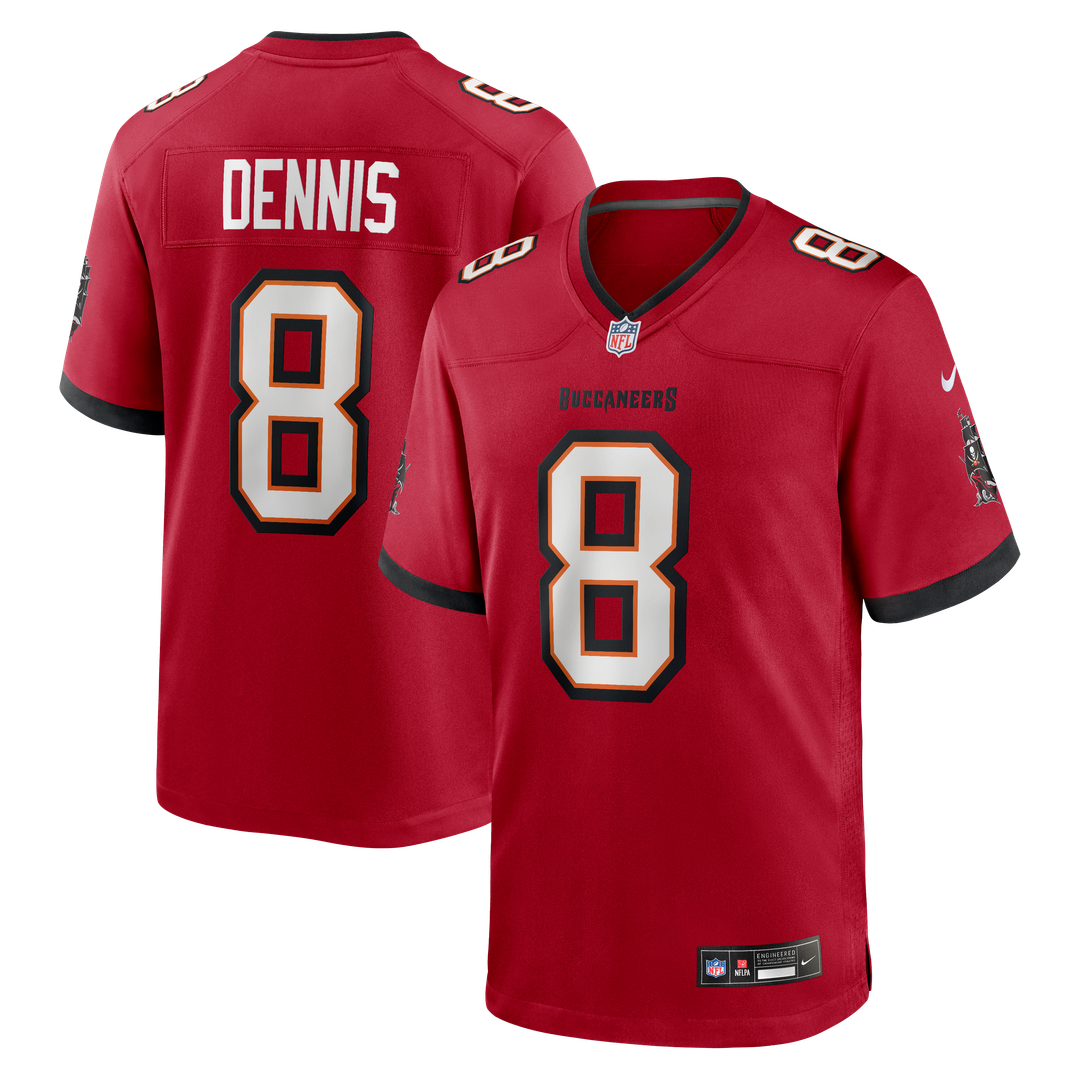 SirVocea Dennis Tampa Bay Buccaneers Game Jersey - Red