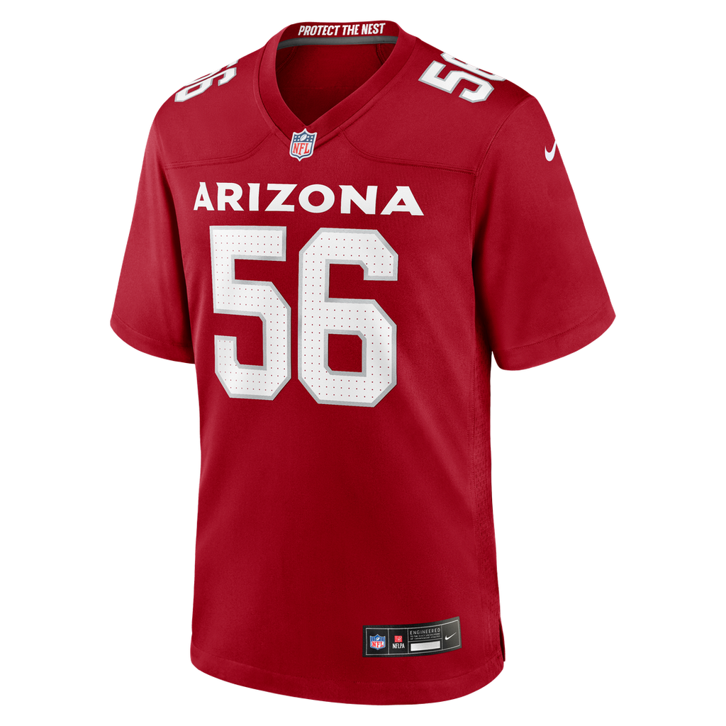 Darius Robinson Arizona Cardinals Team Game Jersey - Cardinal