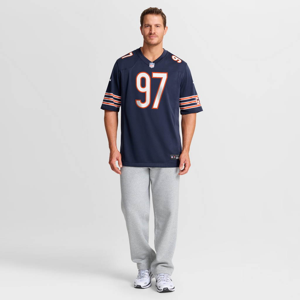 James Lynch Chicago Bears Team Game Jersey - Navy