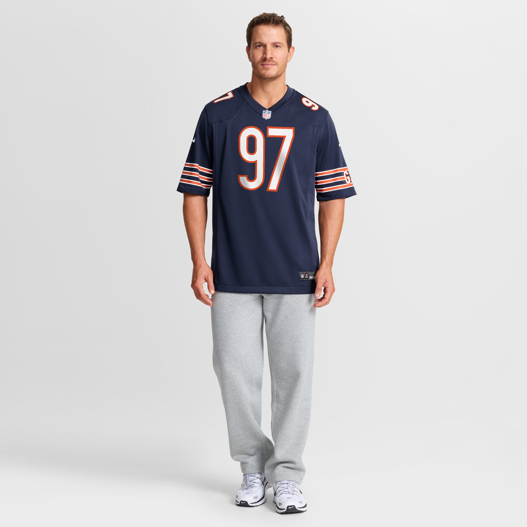 James Lynch Chicago Bears Team Game Jersey - Navy