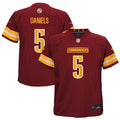 Jayden Daniels Washington Commanders Toddler Game Jersey - Burgundy