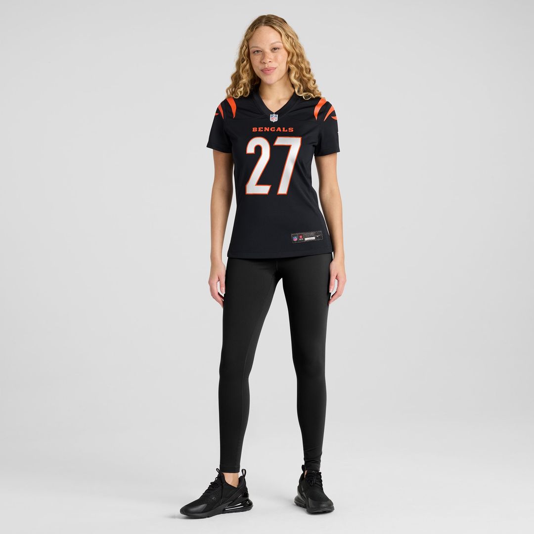 Battle Cincinnati Bengals Women's Team Game Jersey - Black