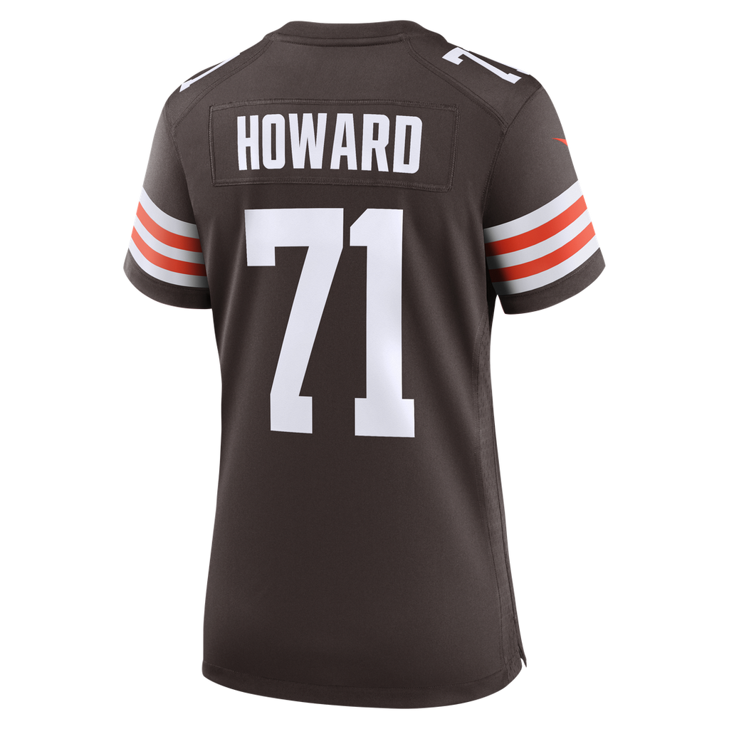 Tytus Howard Cleveland Browns Women's Team Game Jersey - Brown