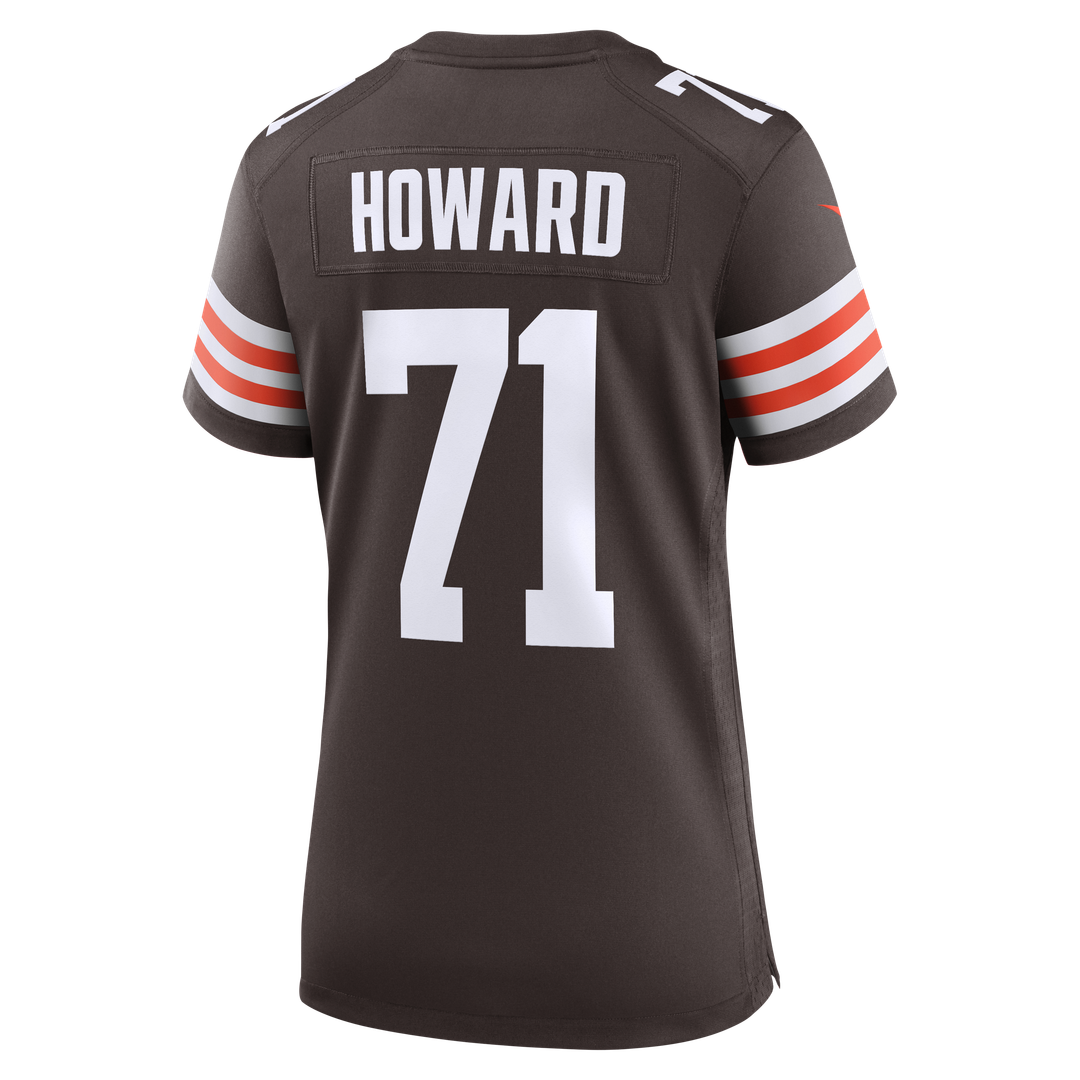 Tytus Howard Cleveland Browns Women's Team Game Jersey - Brown