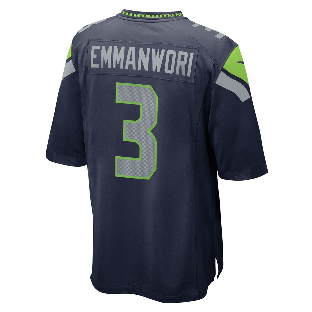 Nick Emmanwori Seattle Seahawks Game Jersey - White