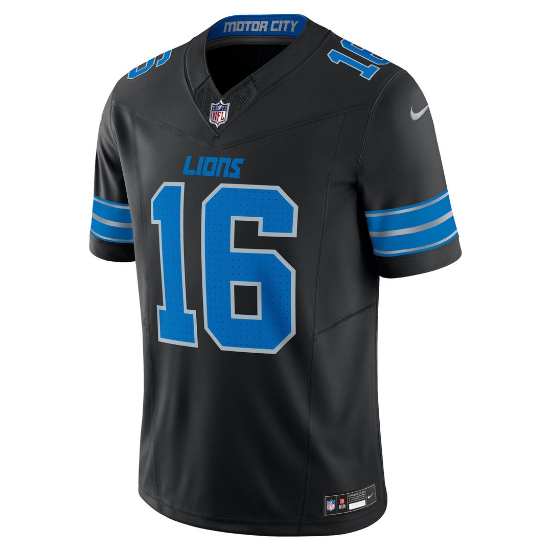 Jared Goff Detroit Lions Vapor F.U.S.E. Limited Jersey - Black