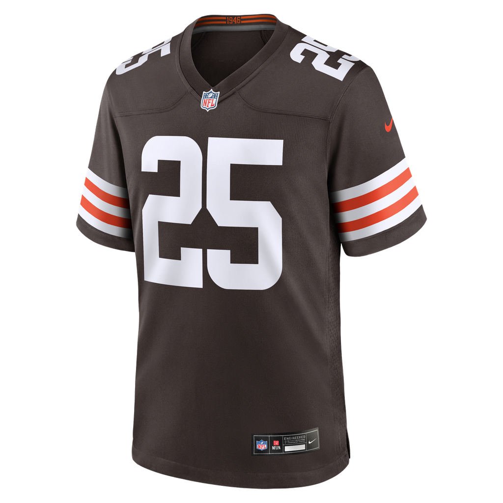 Andre Szmyt Cleveland Browns Team Game Jersey - Brown