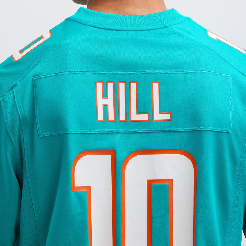 Tyreek Hill Miami Dolphins Game Jersey - Aqua