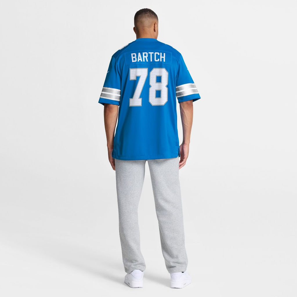 Ben Bartch Detroit Lions Team Game Jersey - Blue