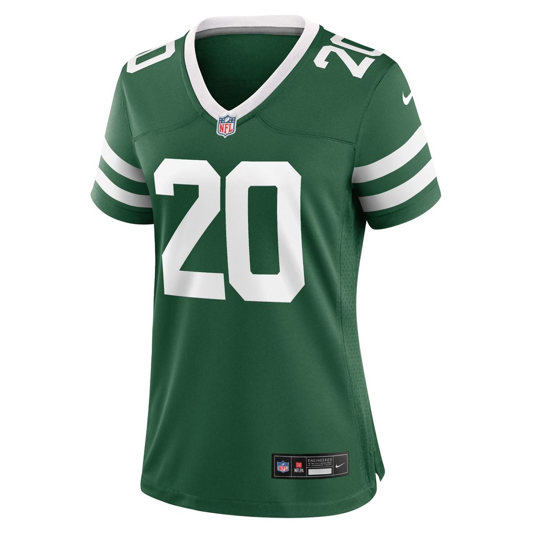 Breece Hall New York Jets Women's Alternate Game Jersey - Legacy Black