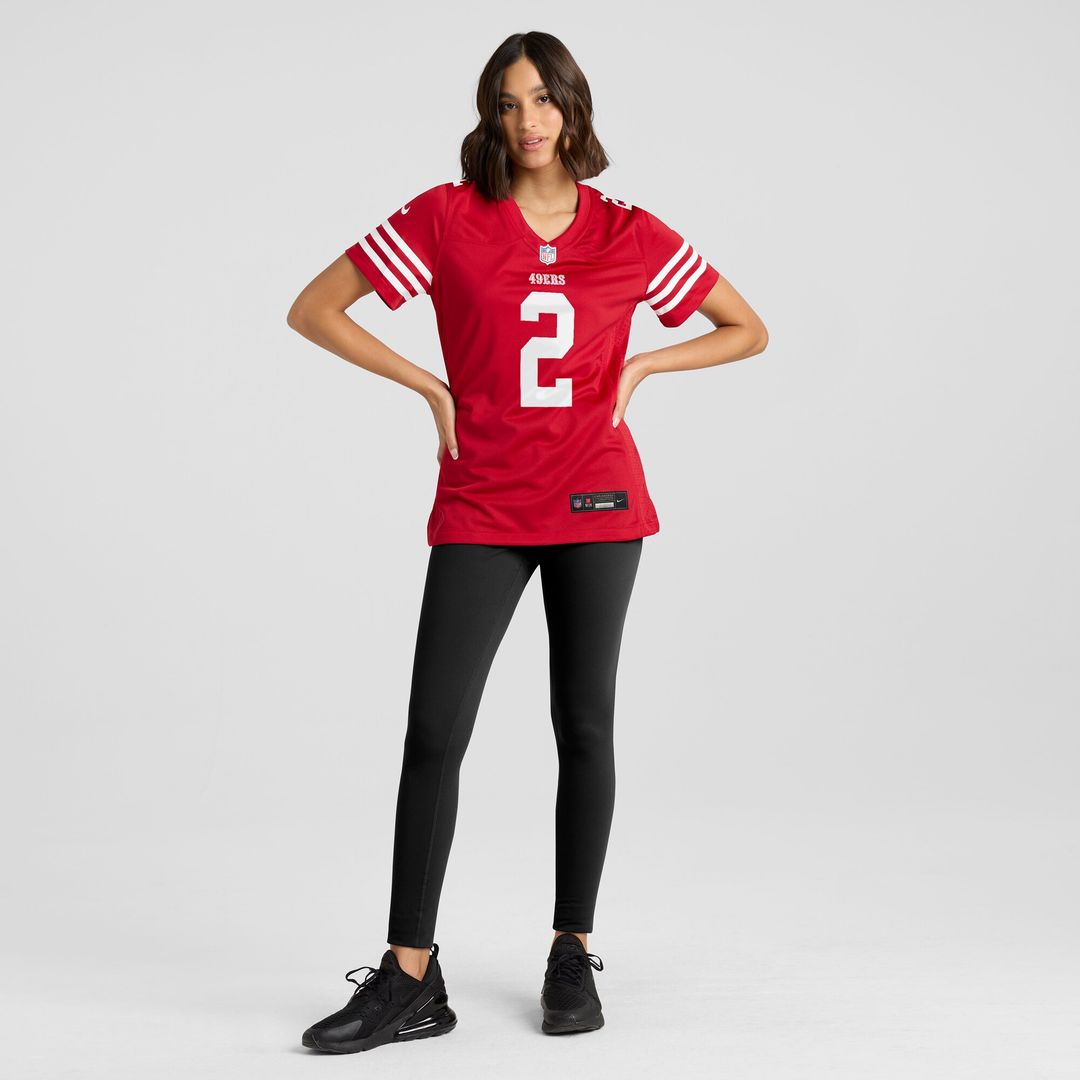 Deommodore Lenoir San Francisco 49ers Women's Game Jersey - Scarlet