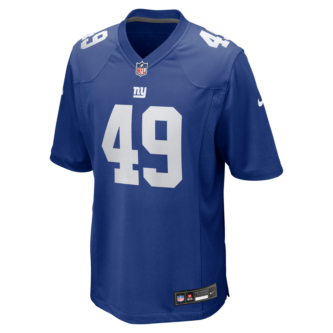 Tremaine Edmunds New York Giants Team Game Jersey - Royal