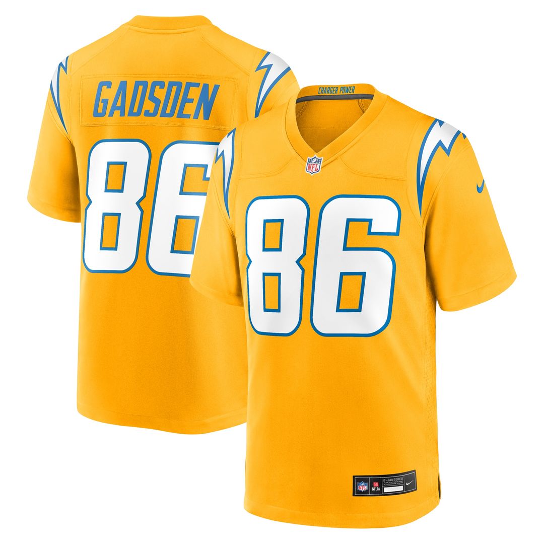 Oronde Gadsden Los Angeles Chargers Team Game Jersey - Powder Blue