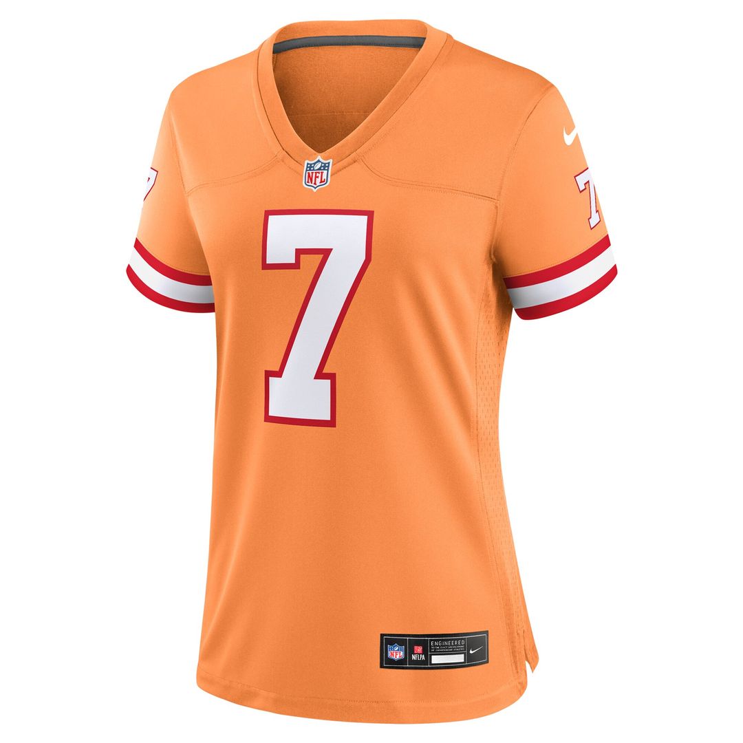 Bucky Irving Tampa Bay Buccaneers Women's Alternate Game Jersey - Orange