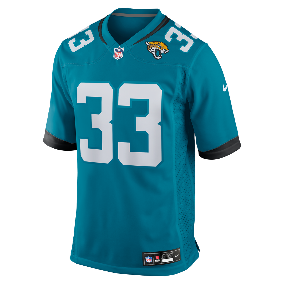 Bhayshul Tuten Jacksonville Jaguars Team Game Jersey - Teal
