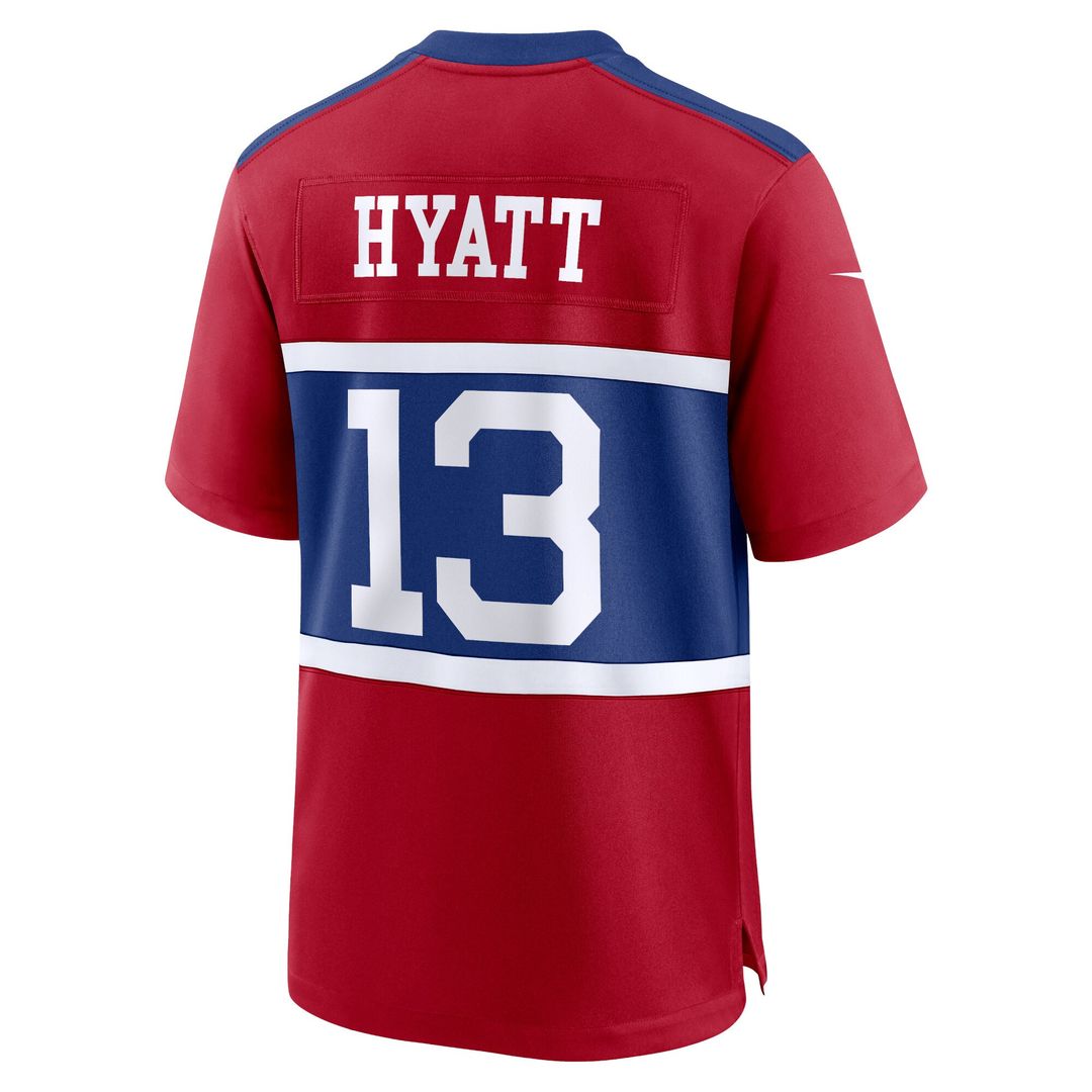 Jalin Hyatt New York Giants Youth Game Jersey - Red