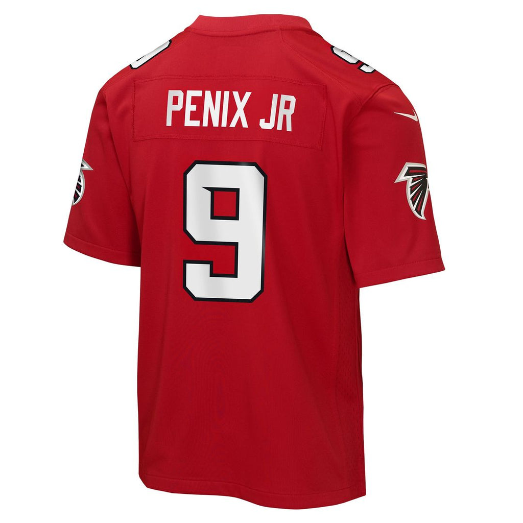 Michael Penix Jr. Atlanta Falcons Youth Alternate Game Jersey - Black