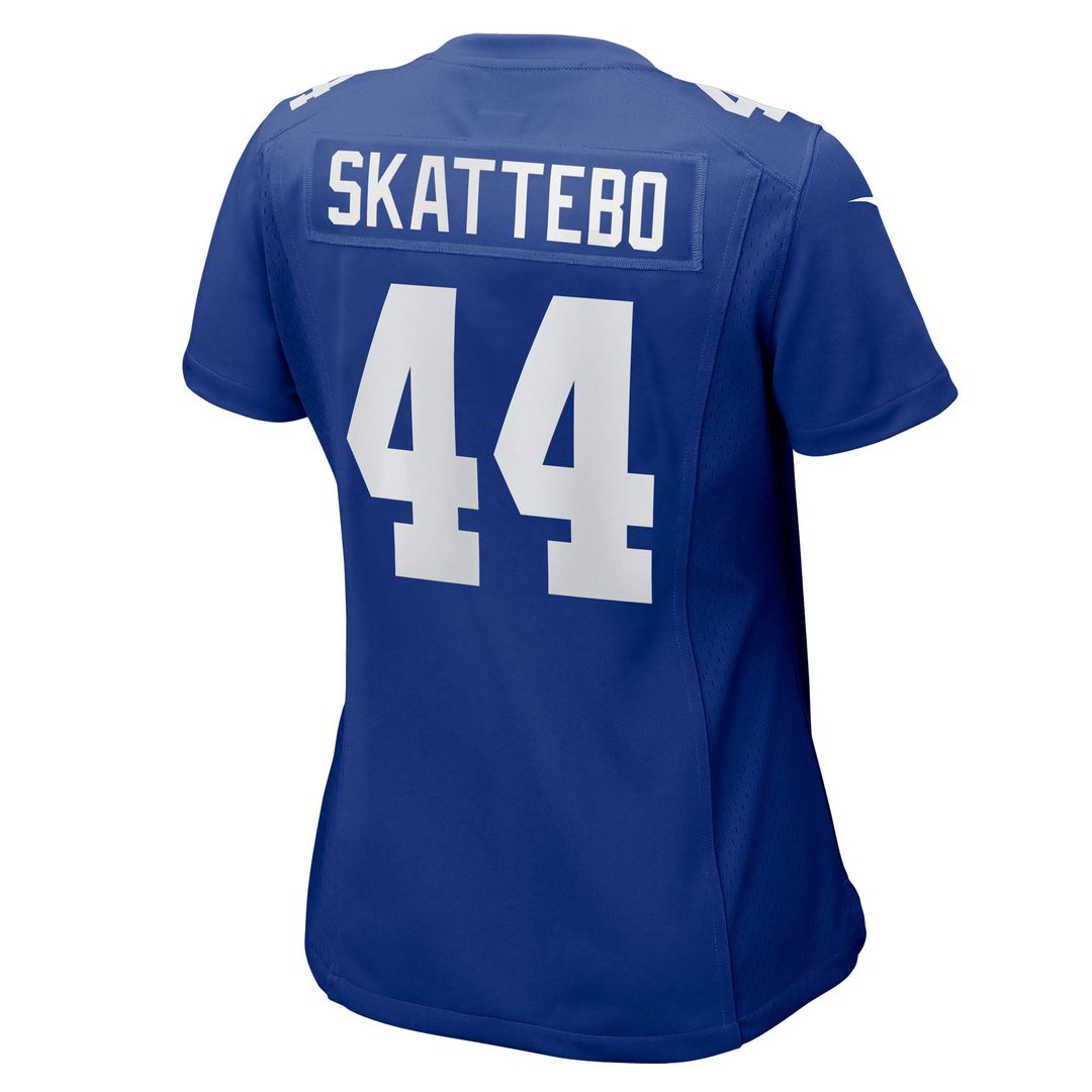 Cam Skattebo New York Giants Women's Team Game Player Jersey - Royal