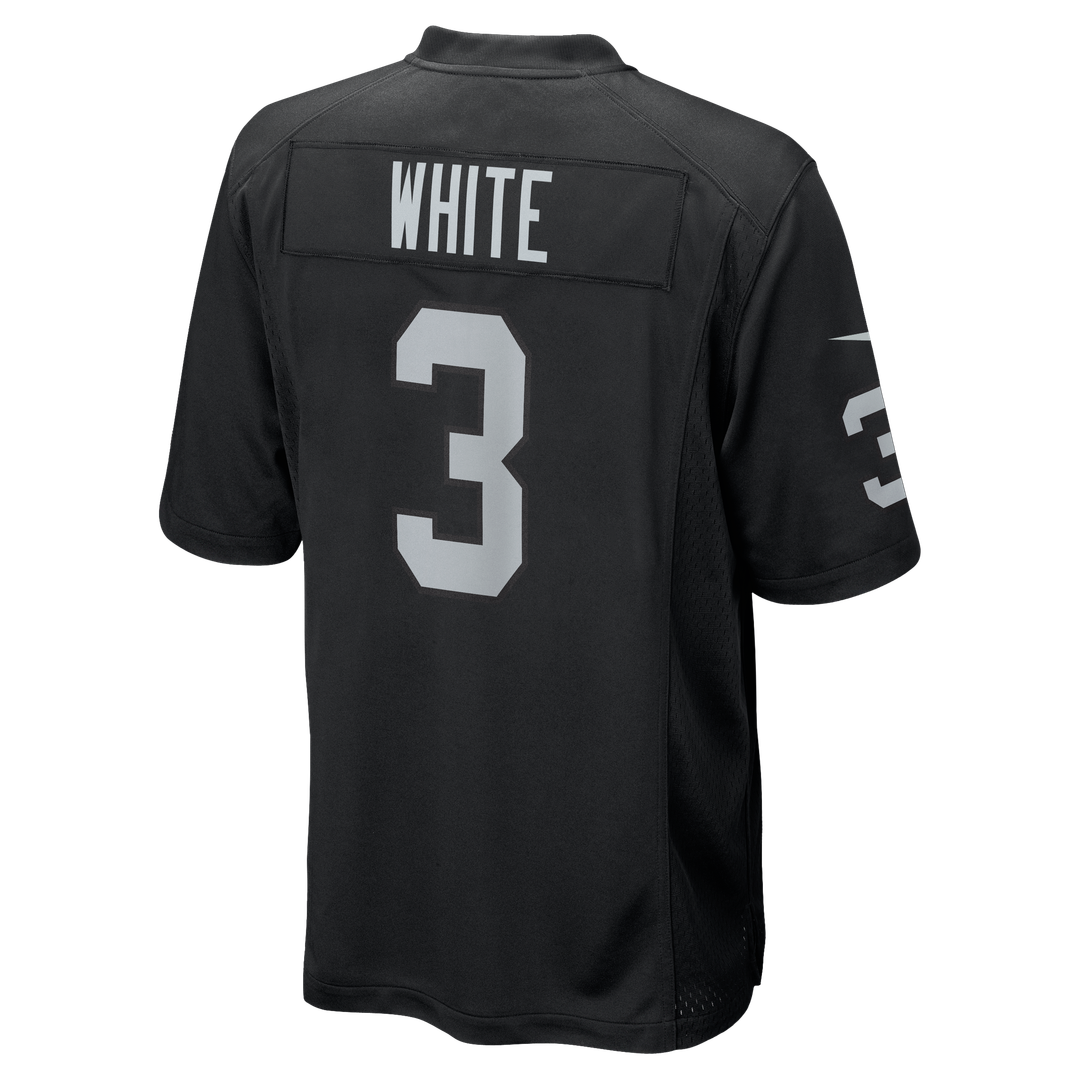 Zamir White Las Vegas Raiders Team Game Jersey - Black