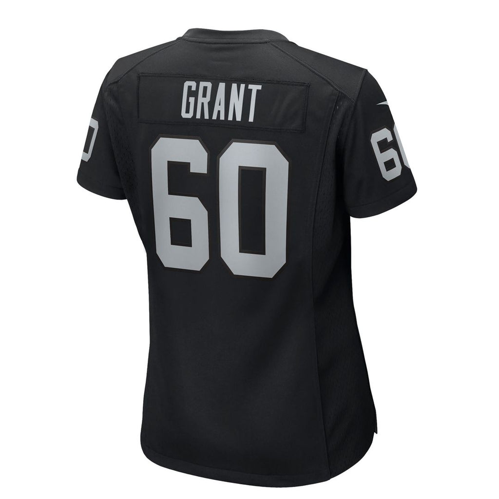 Charles Grant Las Vegas Raiders Women's Team Game Jersey - Black
