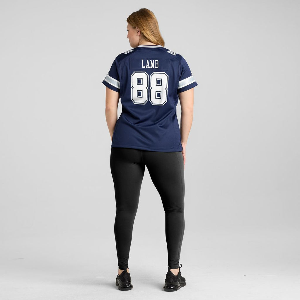CeeDee Lamb Dallas Cowboys Women's 2nd Alternate Game Jersey - White