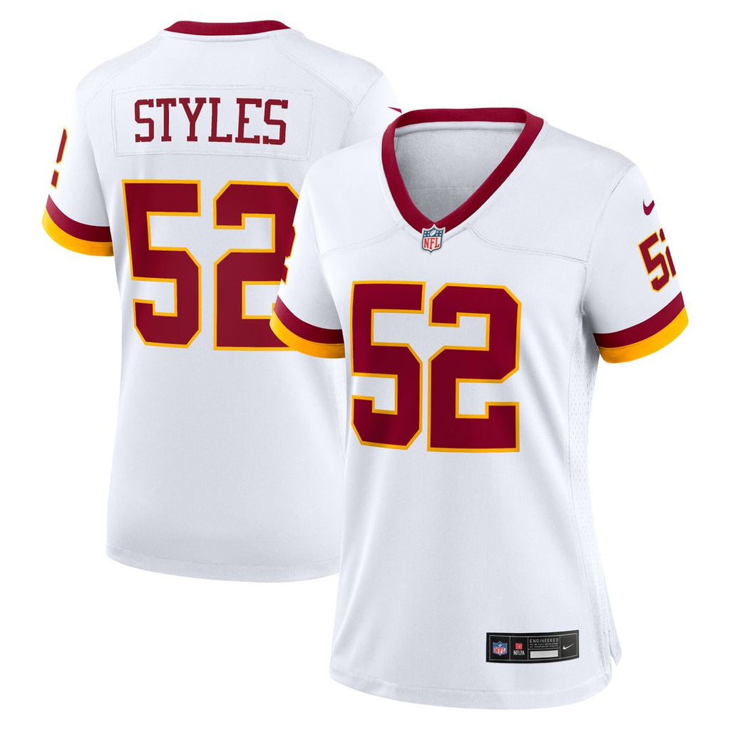 Sonny Styles Washington Commanders Women's Game Super Bowl Era Jersey - White