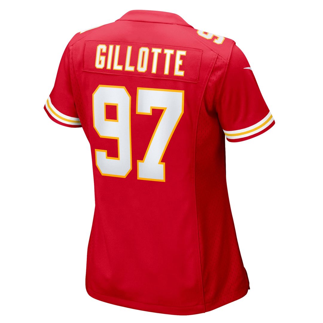Ashton Gillotte Kansas City Chiefs Women's Team Game Jersey - Red