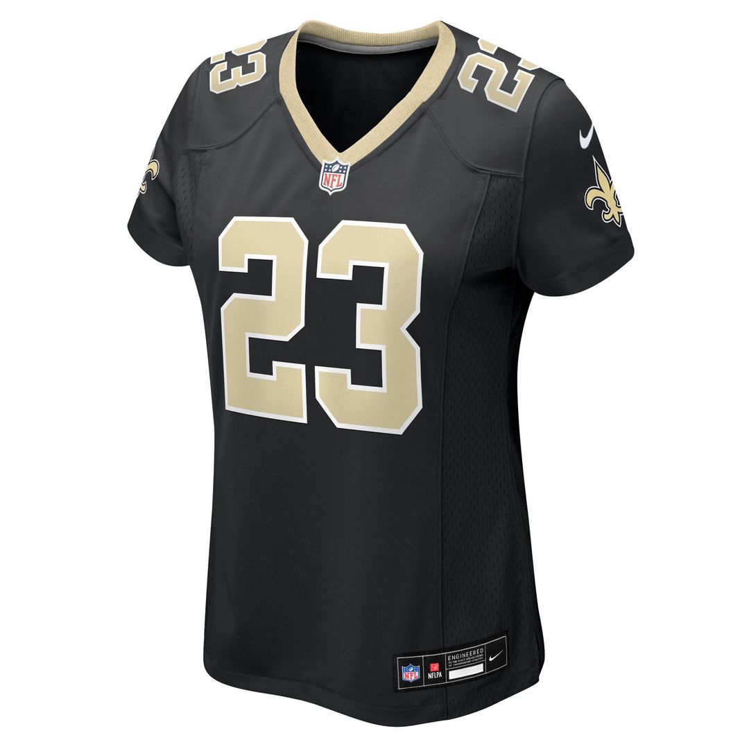 Julian Blackmon New Orleans Saints Women's Team Game Jersey - Black