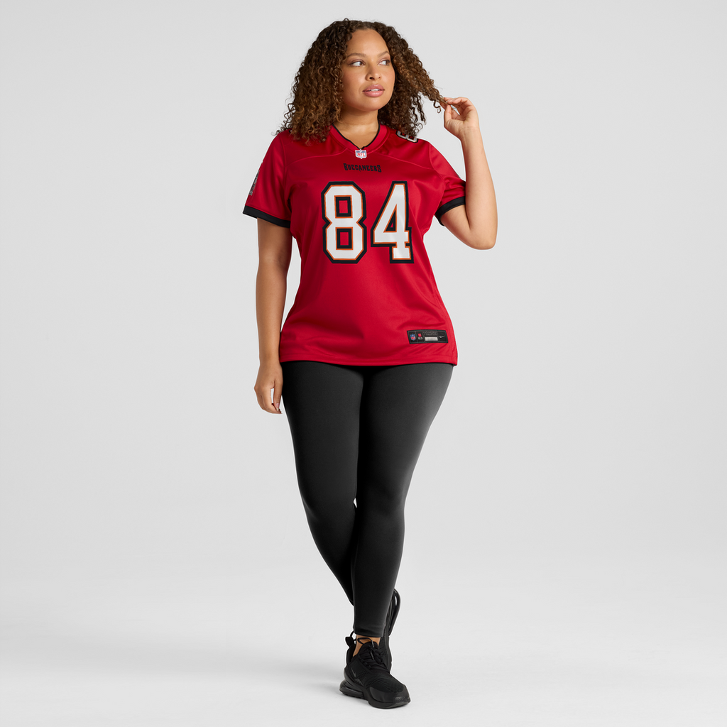 Bauer Sharp Tampa Bay Buccaneers Women's Team Game Jersey - Red