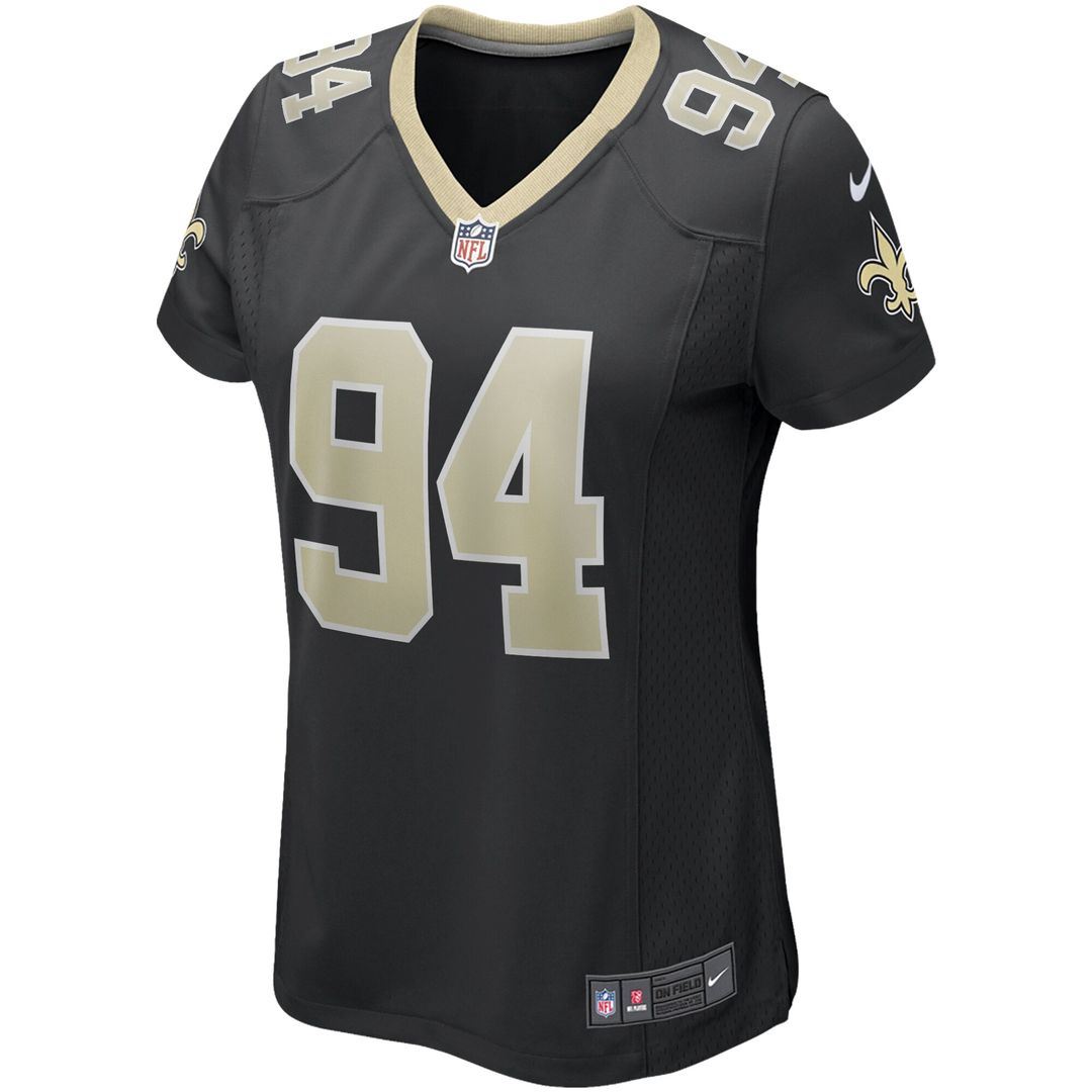 Cameron New Orleans Saints Women's Game Jersey - Black