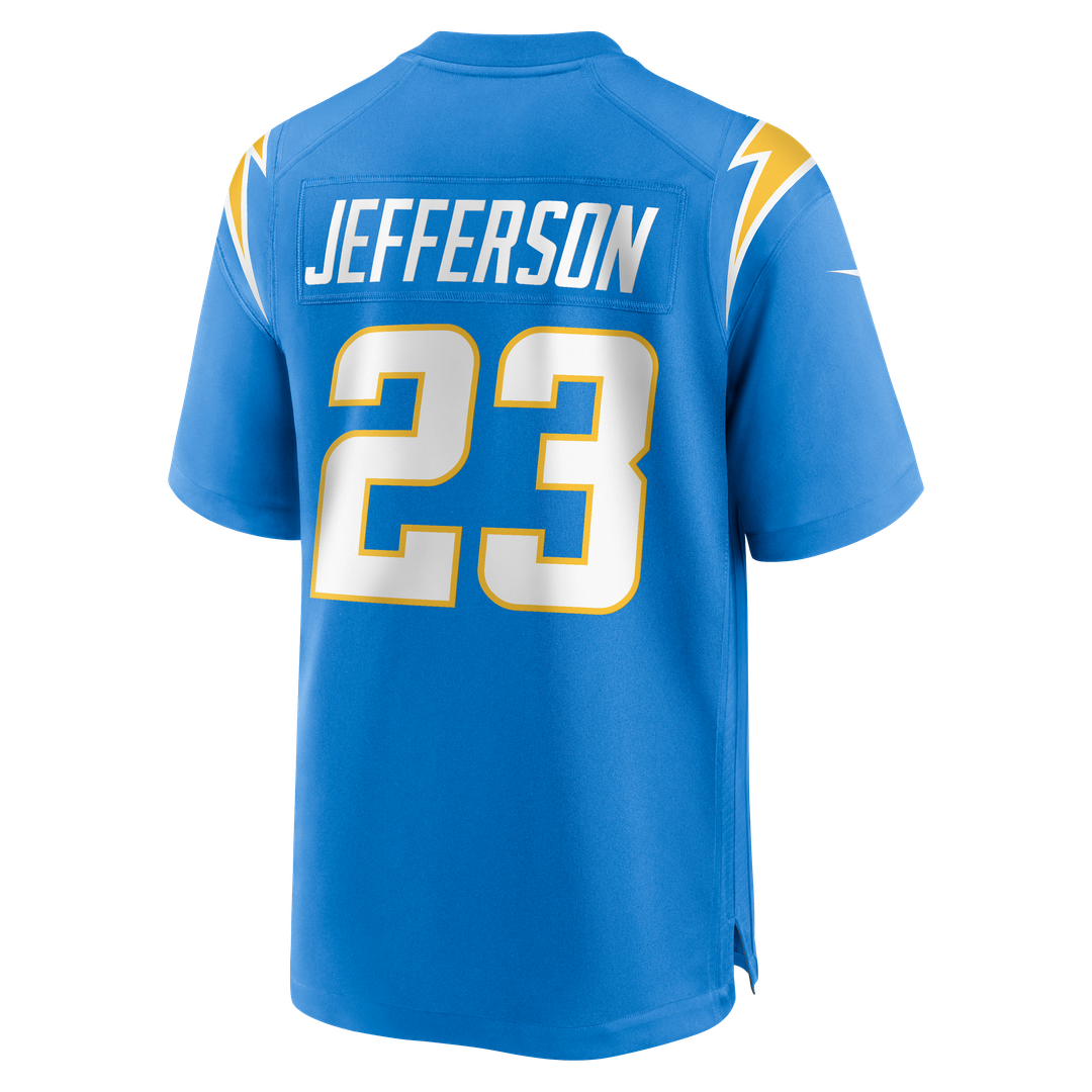 Tony Jefferson Los Angeles Chargers Team Game Jersey - Powder Blue