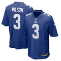 Russell Wilson New York Giants Game Jersey - Royal