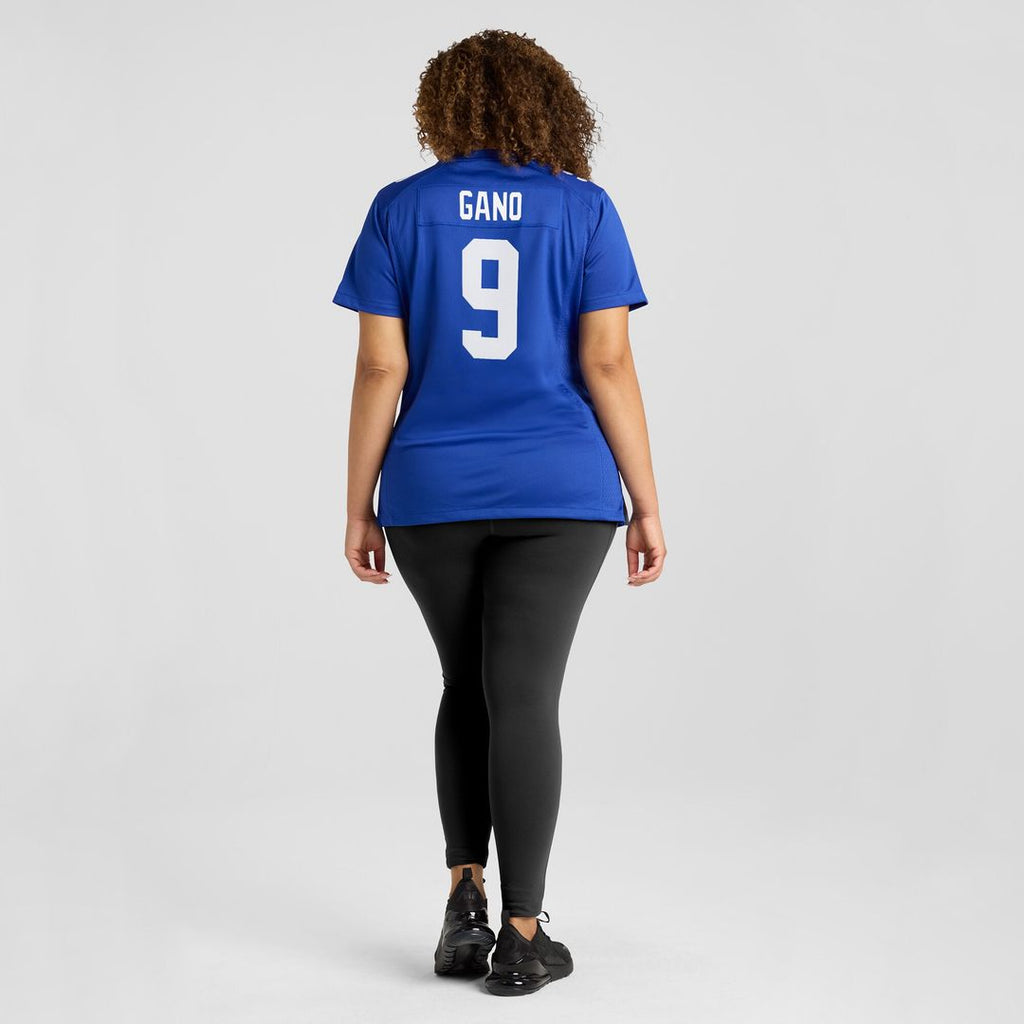 Graham Gano New York Giants Women's Team Game Player Jersey - Royal