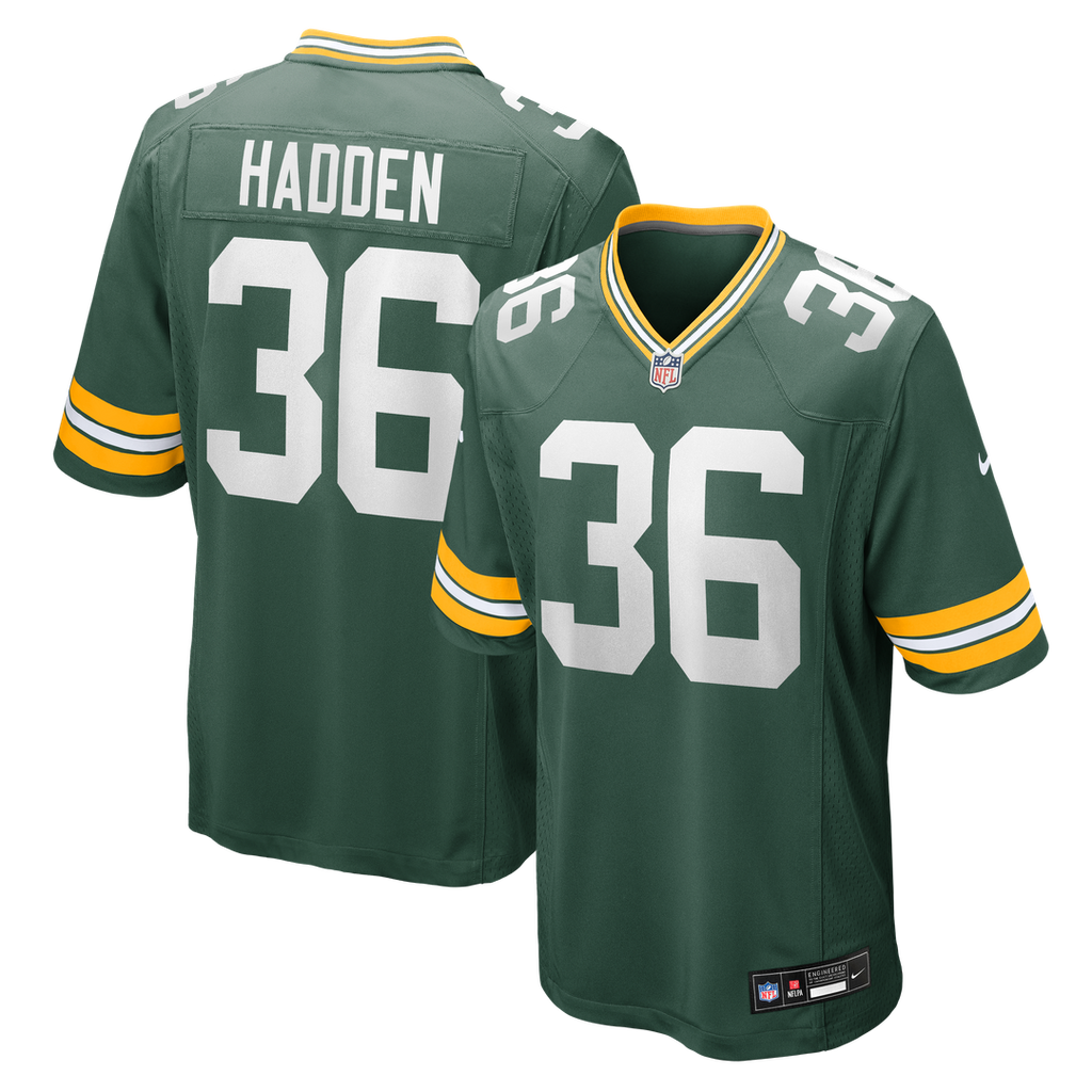 Kamal Hadden Green Bay Packers Team Game Jersey - Green