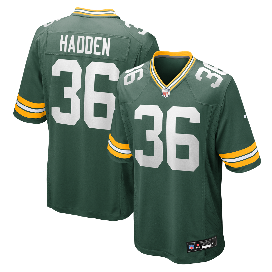 Kamal Hadden Green Bay Packers Team Game Jersey - Green