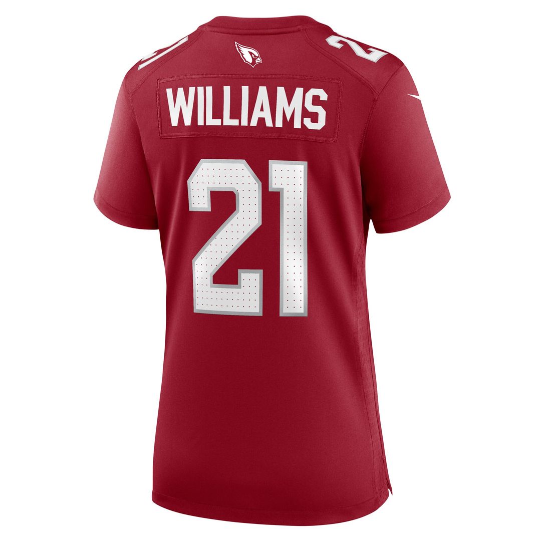 Garrett Williams Arizona Cardinals Women's Game Jersey - Cardinal
