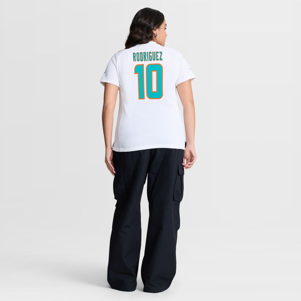 Jacob Rodriguez Miami Dolphins Women's Game Jersey - White