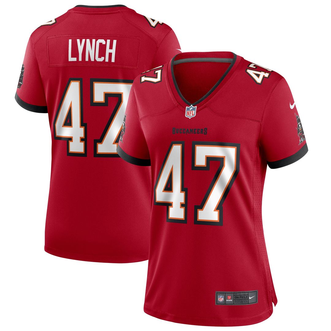 John Lynch Tampa Bay Buccaneers Women's Game Retired Player Jersey - Red