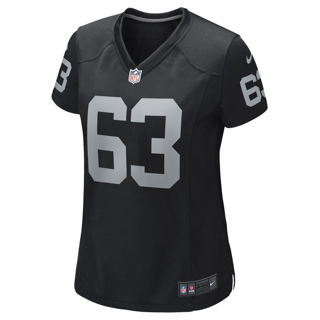 Gene Upshaw Las Vegas Raiders Women's Game Retired Player Jersey - Black