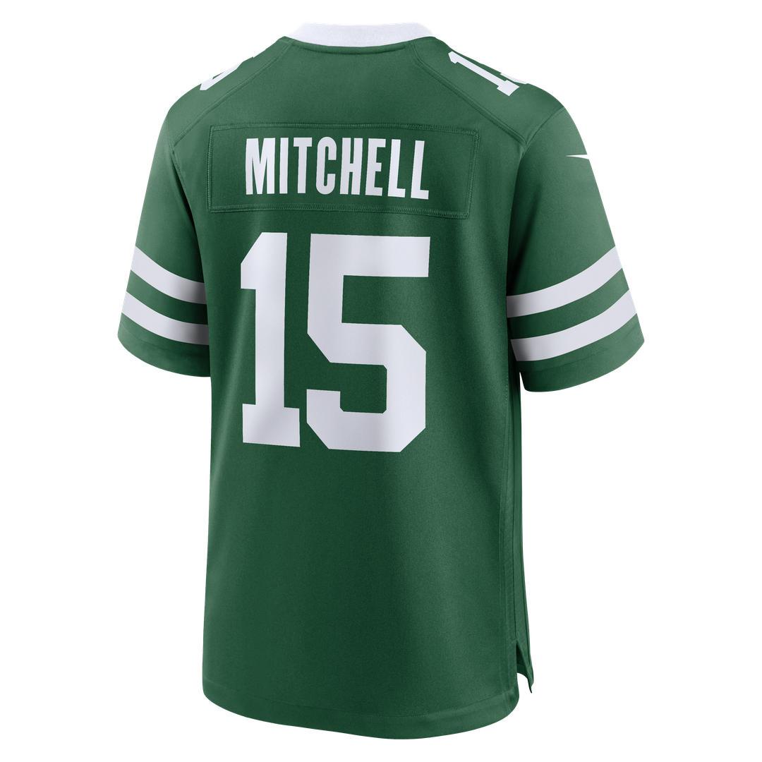 Adonai Mitchell New York Jets Team Game Jersey - Legacy Green
