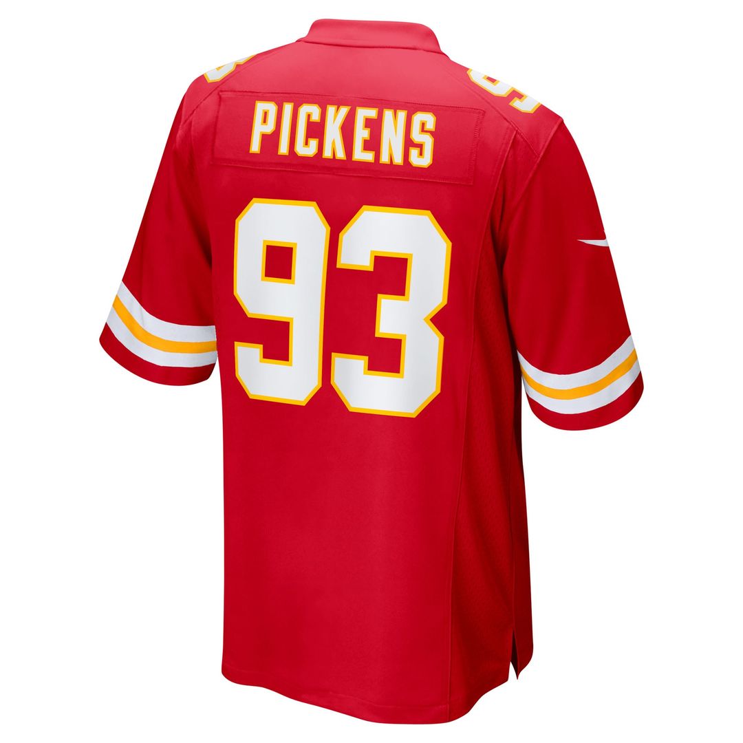 Zacch Pickens Kansas City Chiefs Team Game Jersey - Red