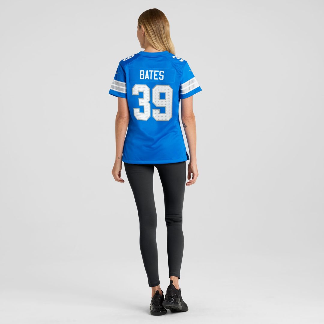 Jake Bates Detroit Lions Women's Team Game Jersey - Blue