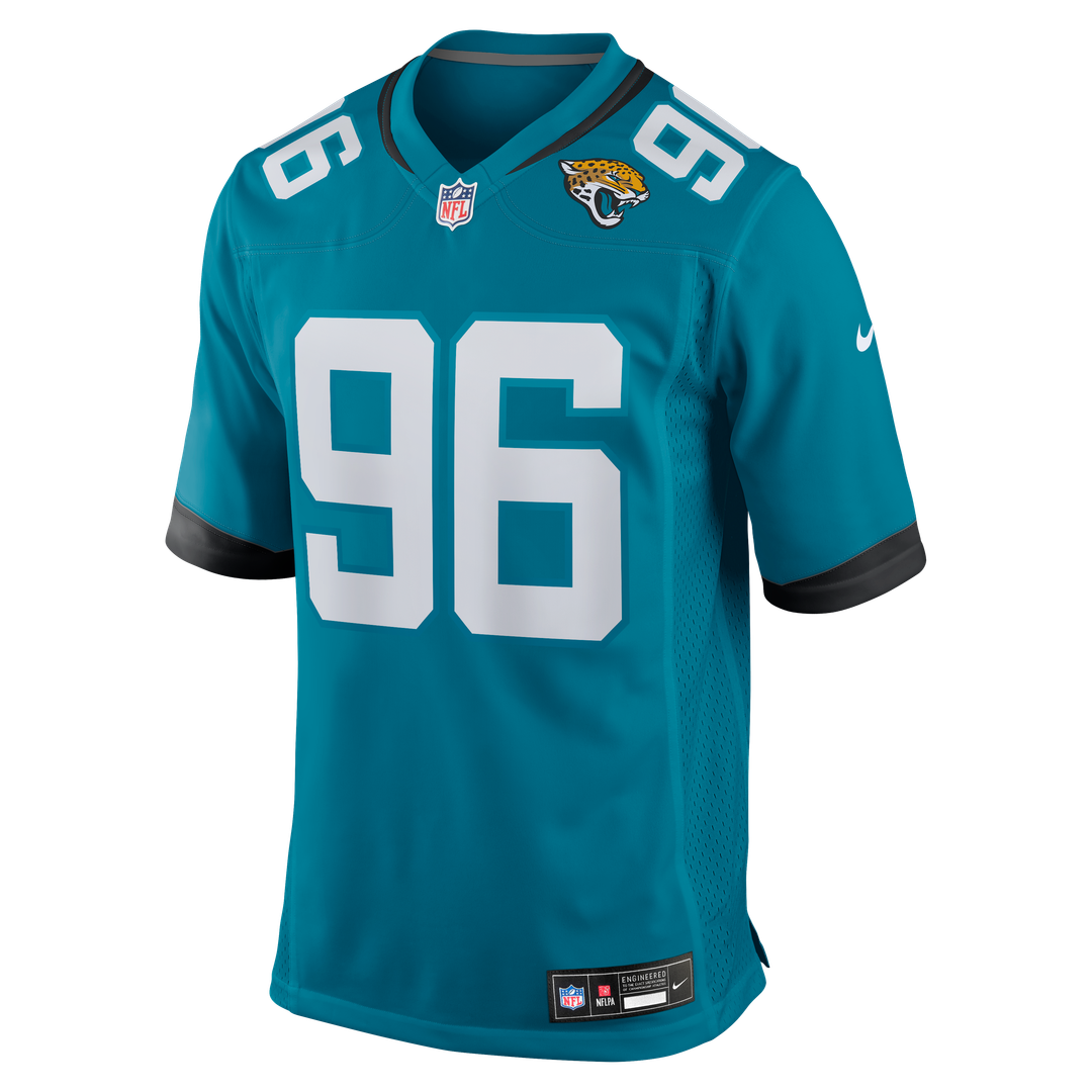 Adam Gotsis Jacksonville Jaguars Game Jersey - Teal
