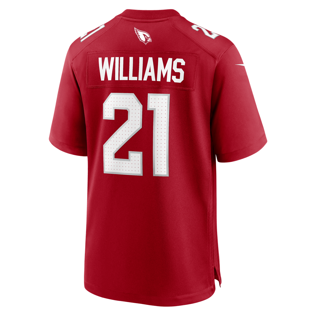 Garrett Williams Arizona Cardinals Game Jersey - Cardinal