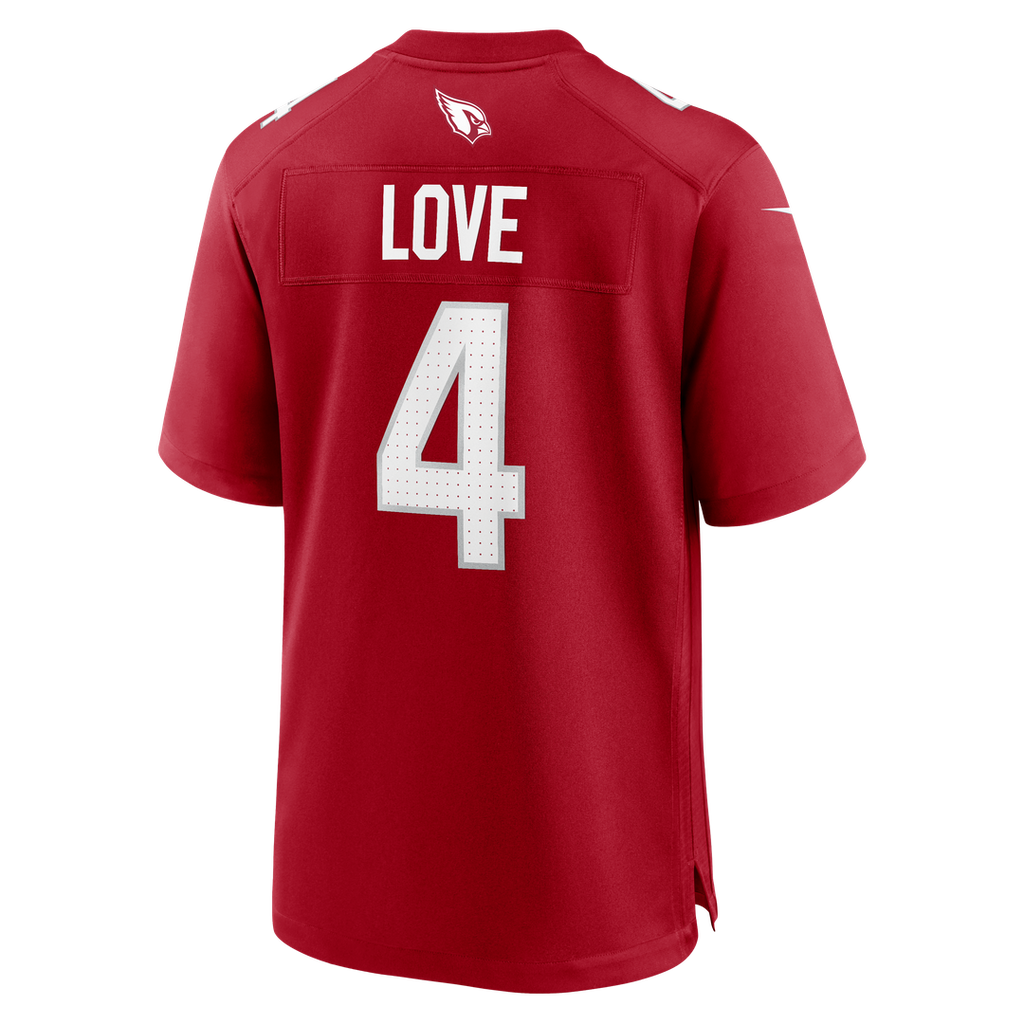 Jeremiyah Love Arizona Cardinals Game Player Jersey - White