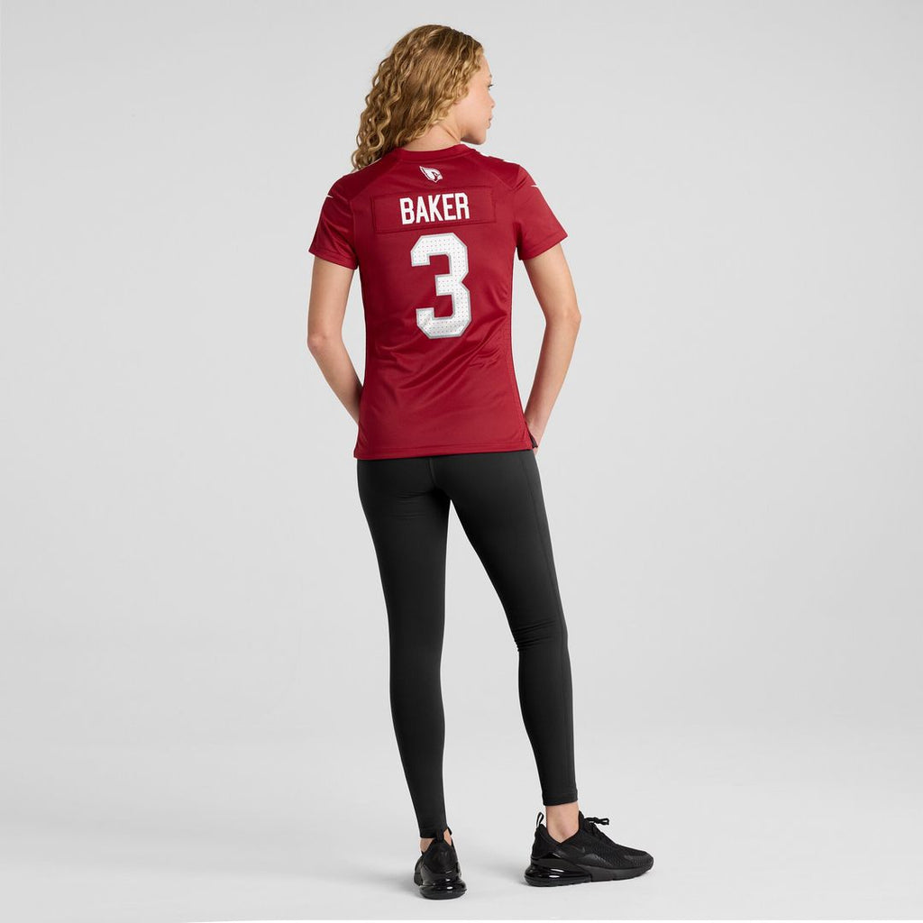 Budda Baker Arizona Cardinals Women's Team Game Jersey - Cardinal