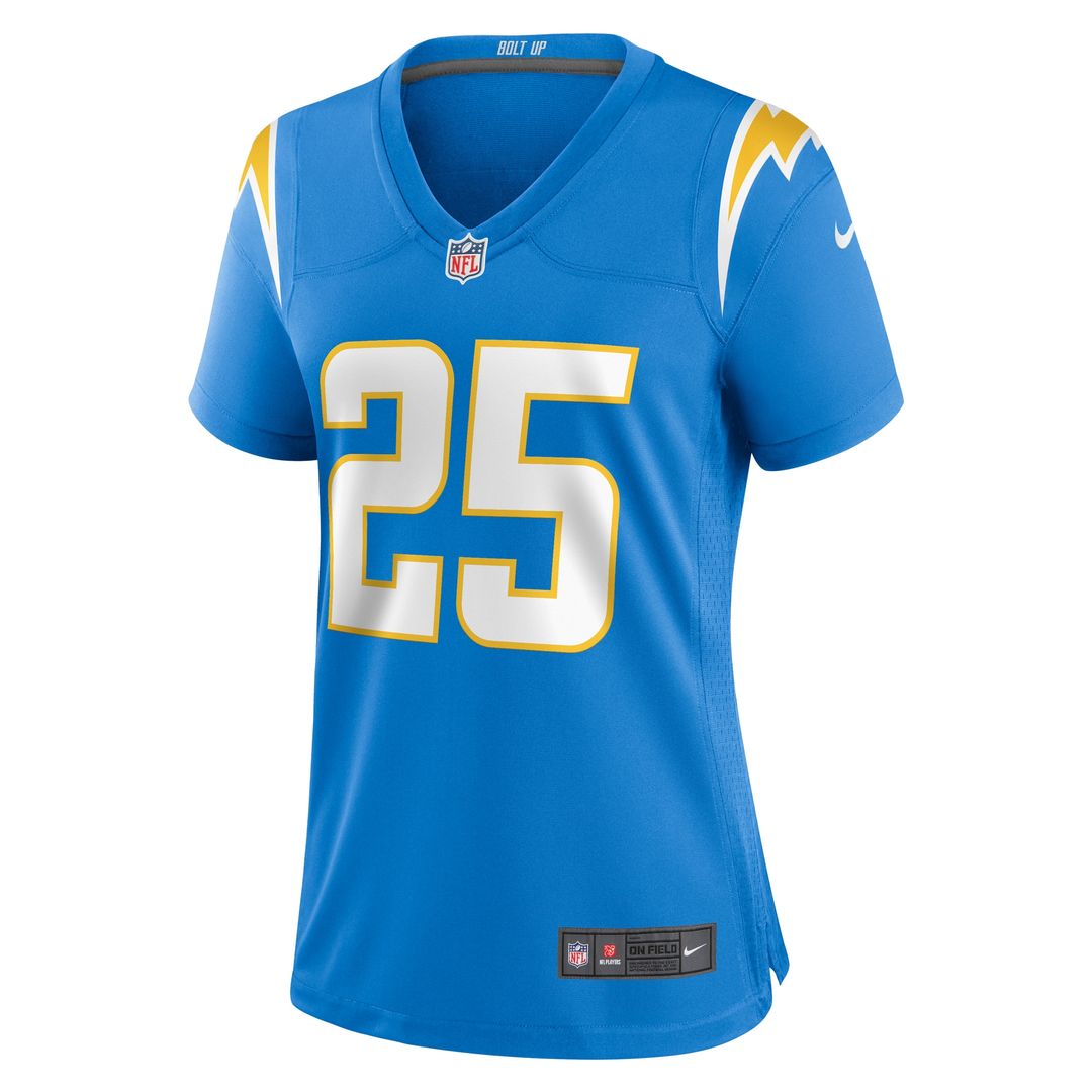Junior Colson Los Angeles Chargers Women's Game Jersey - Powder Blue