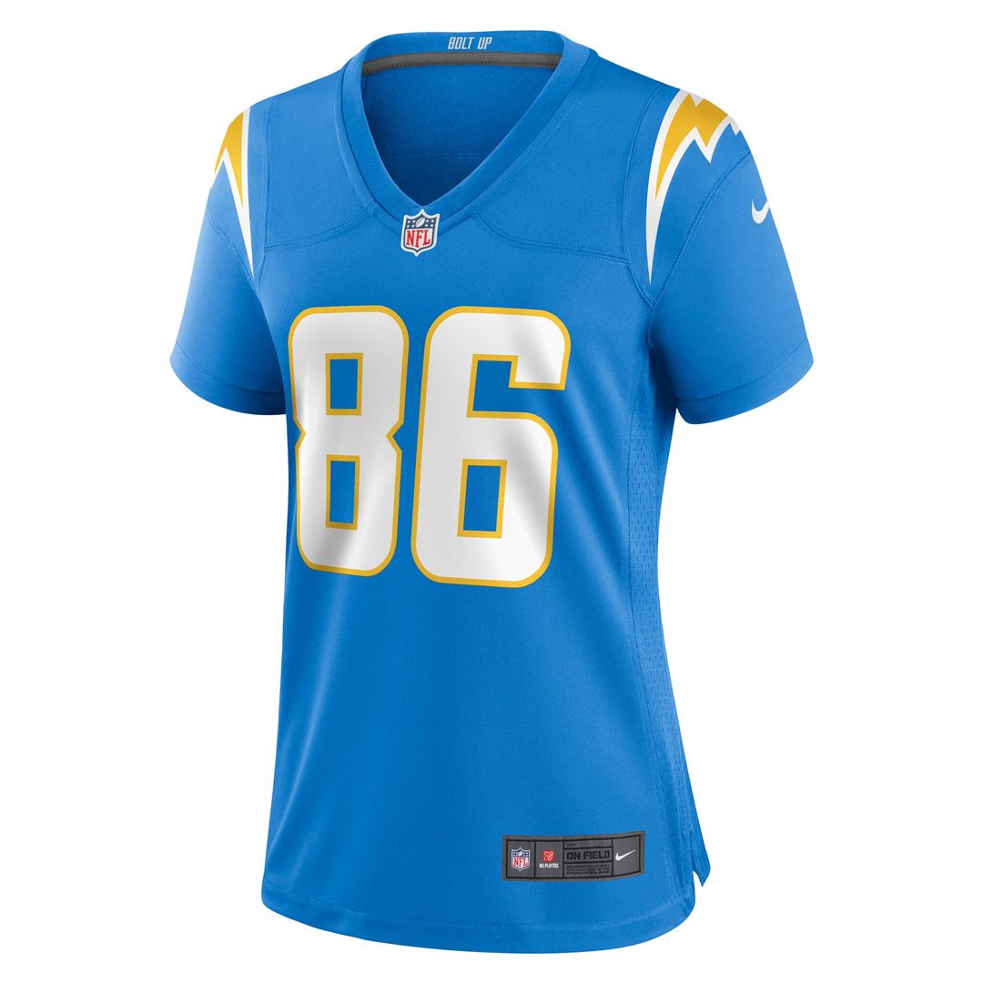 Cornelius Johnson Los Angeles Chargers Women's Game Jersey - Powder Blue