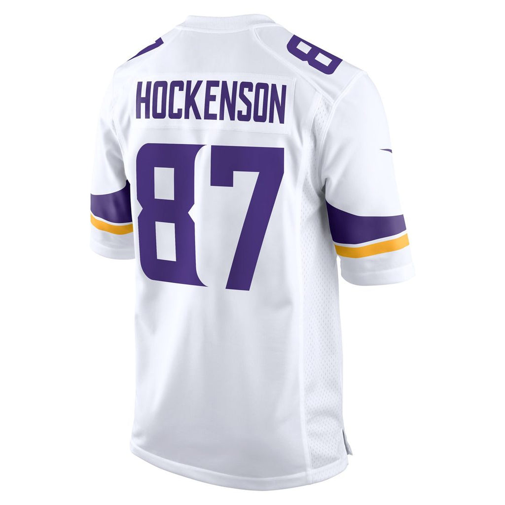 T.J. Hockenson Minnesota Vikings Game Player Jersey - White